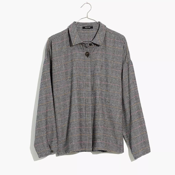 NWT Madewell Flannel Bromley Shirt in Ronan Plaid XL - Picture 2 of 7